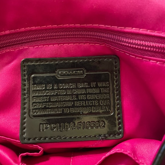 Coach Poppy Floral Graffiti Backpack - Picture 8 of 9